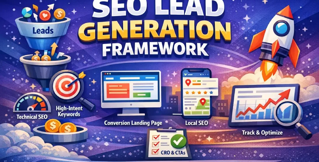 SEO Lead Generation Framework That Converts Fast - Harsh Mittal